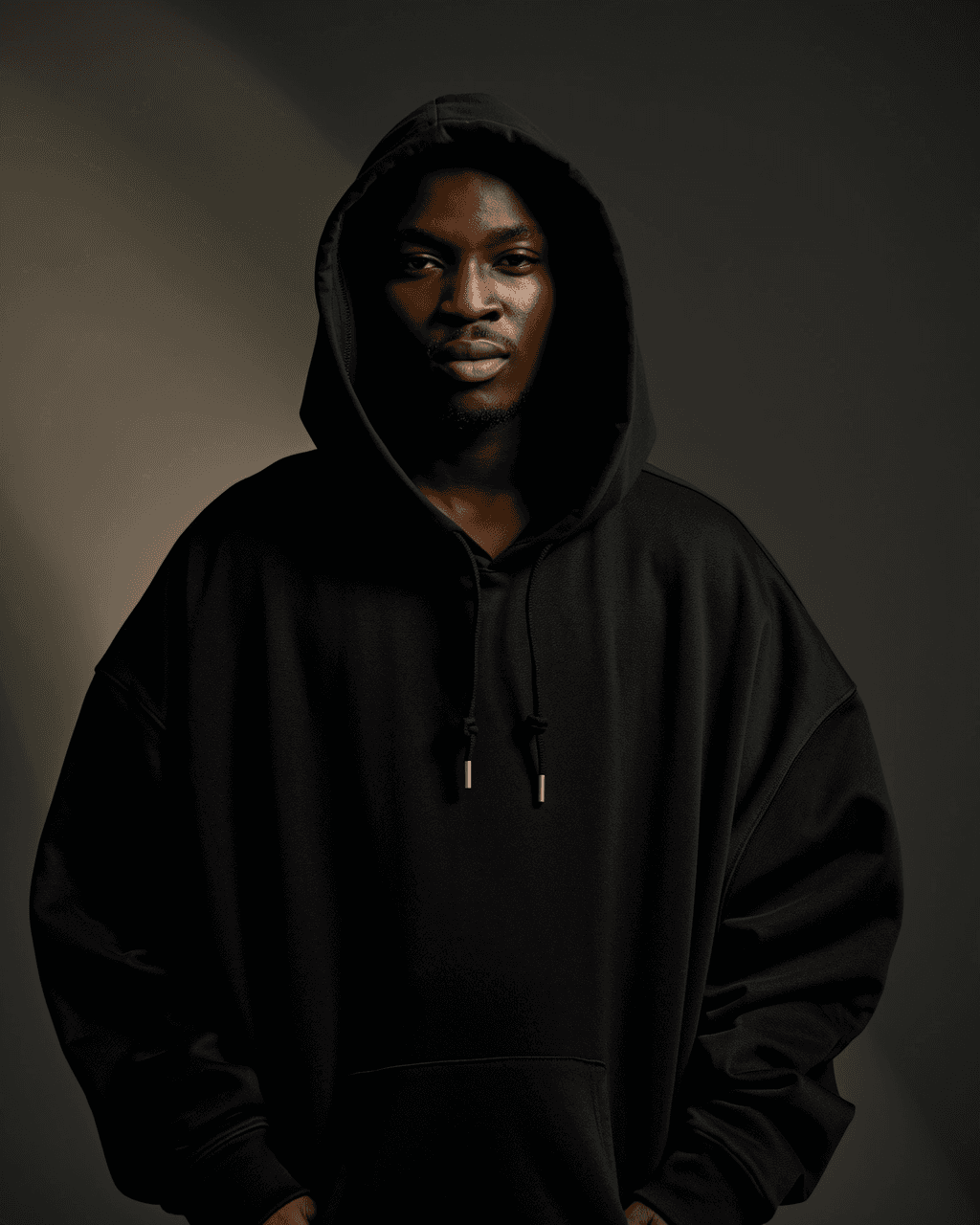 An AXO hoodie photographed in the studio